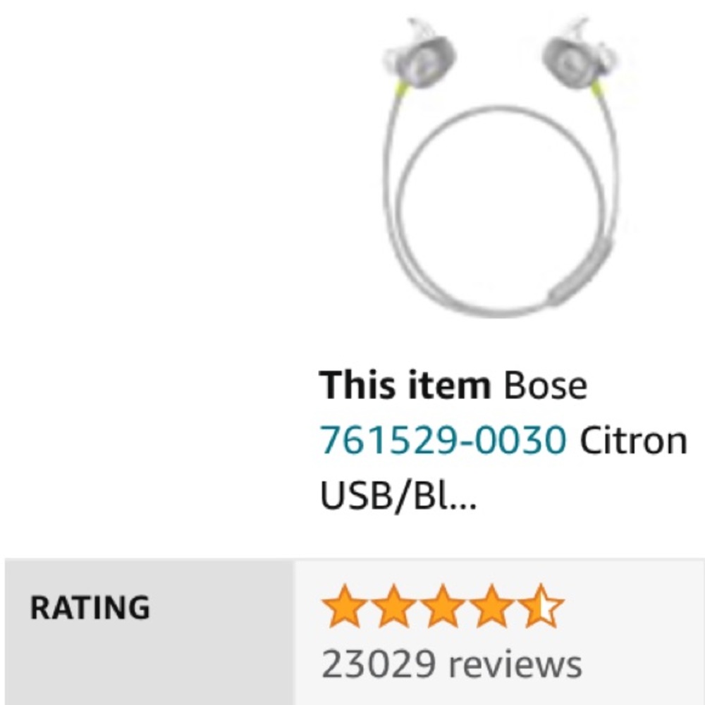 Bose SoundSport Wireless Headphones